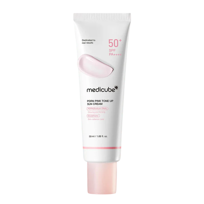 Medicube PDRN Pink Tone Up Sun Cream 50ml-Makeup Stash Pakistan