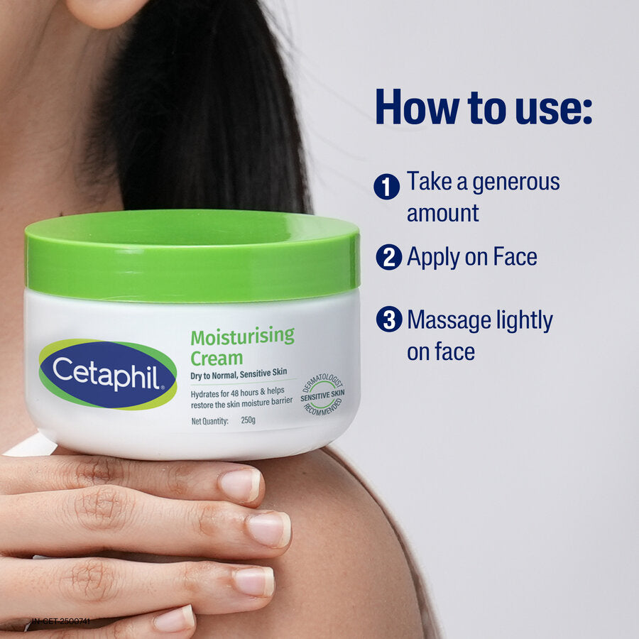 dry skin cream, sensitive skin moisturizer, face and body cream, hydrating cream - Makeup Stash Pakistan