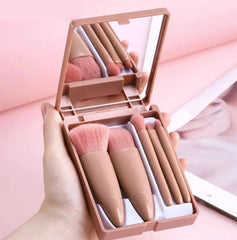 Premium Quality , Makeup Brush Set , Cosmetic Brushes , Tea Pink , Makeupstashpk1