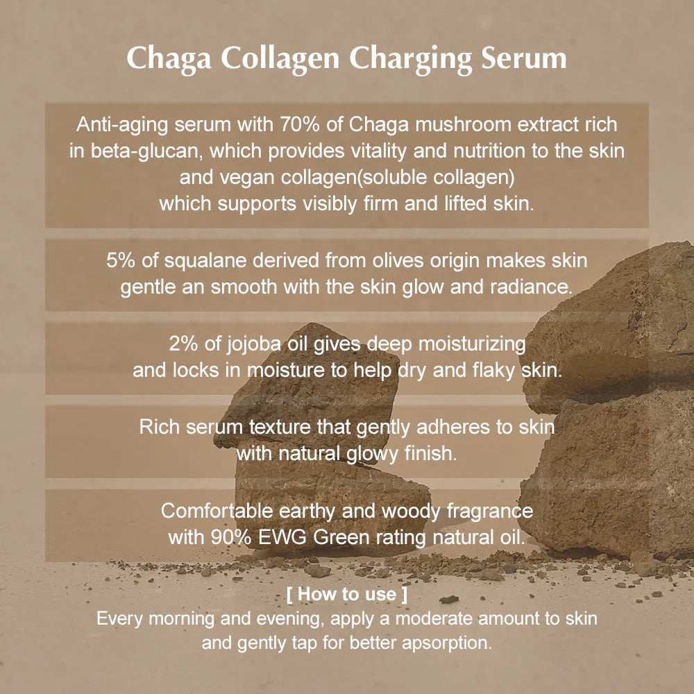 KAINE - Chaga Collagen Charging Serum 30ml - Makeup Stash Pakistan