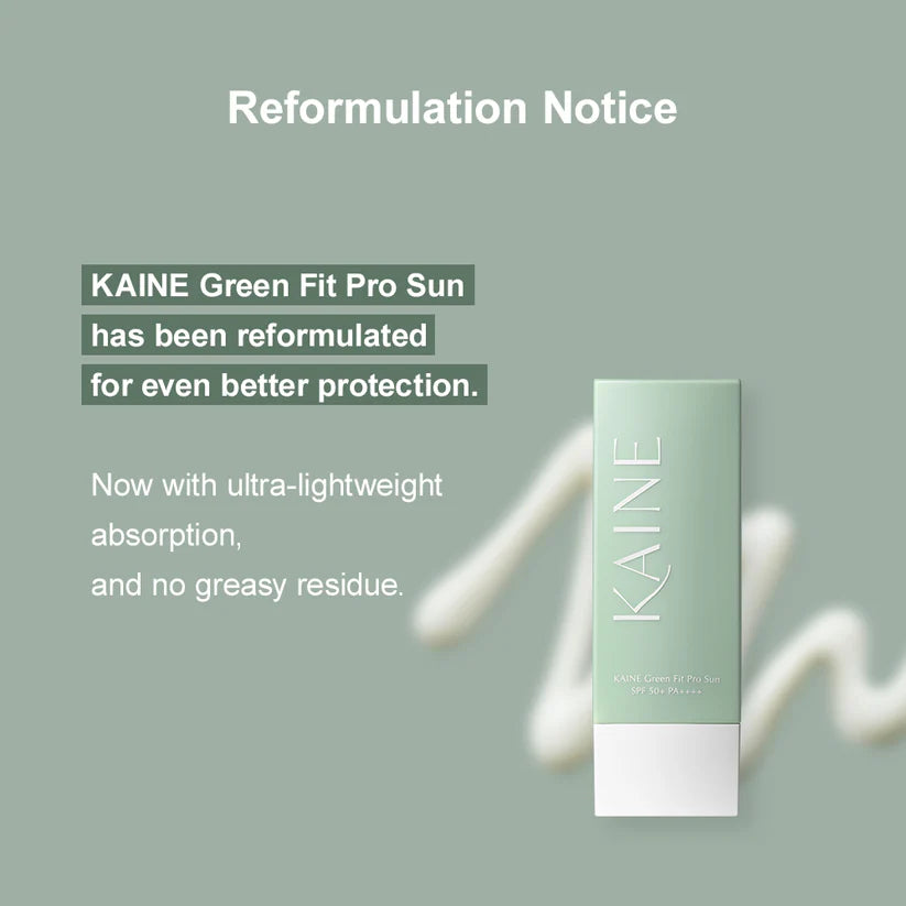 Kaine - Green Fit Pro Sun 55ml-Makeup Stash Pakistan