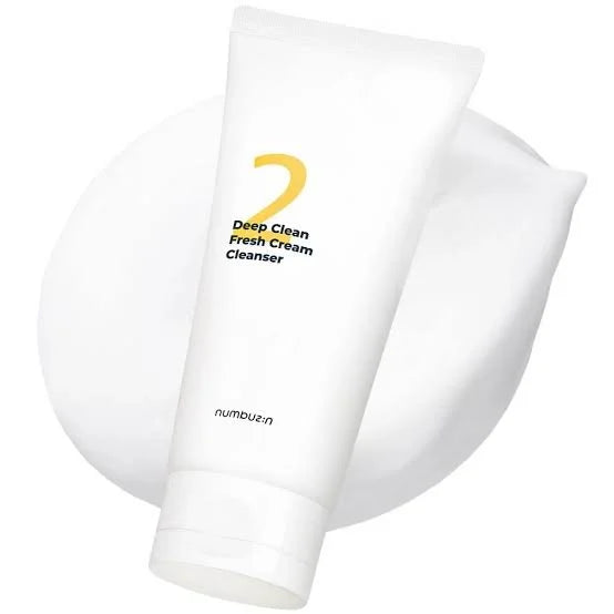 Numbuzin - No.2 Deep Clean Fresh Cream Cleanser 120ml - Makeup Stash Pakistan
