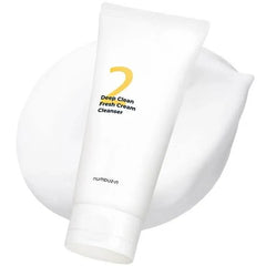 Numbuzin - No.2 Deep Clean Fresh Cream Cleanser 120ml - Makeup Stash Pakistan
