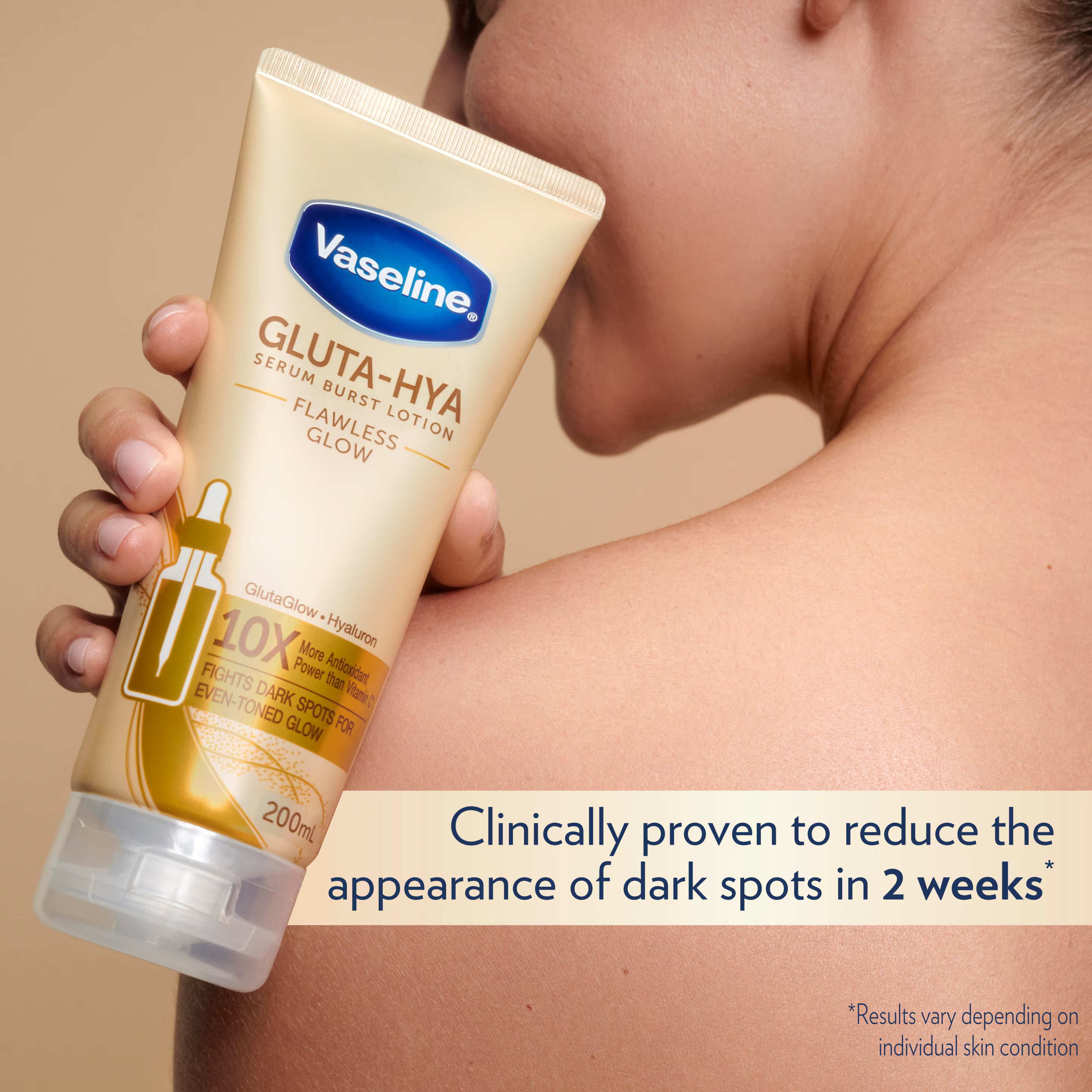 Vaseline Gluta-Hya Flawless Glow Lotion With Hyaluronic Acid 300ml