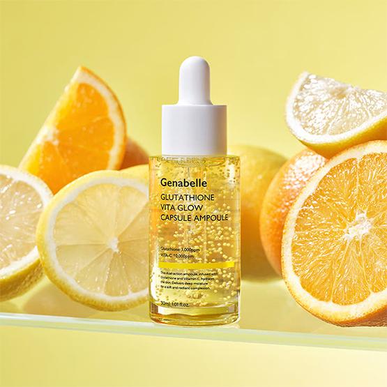Genabelle - Glutathione Vita Glow Capsule Ampoule 30ml - Makeup Stash Pakistan