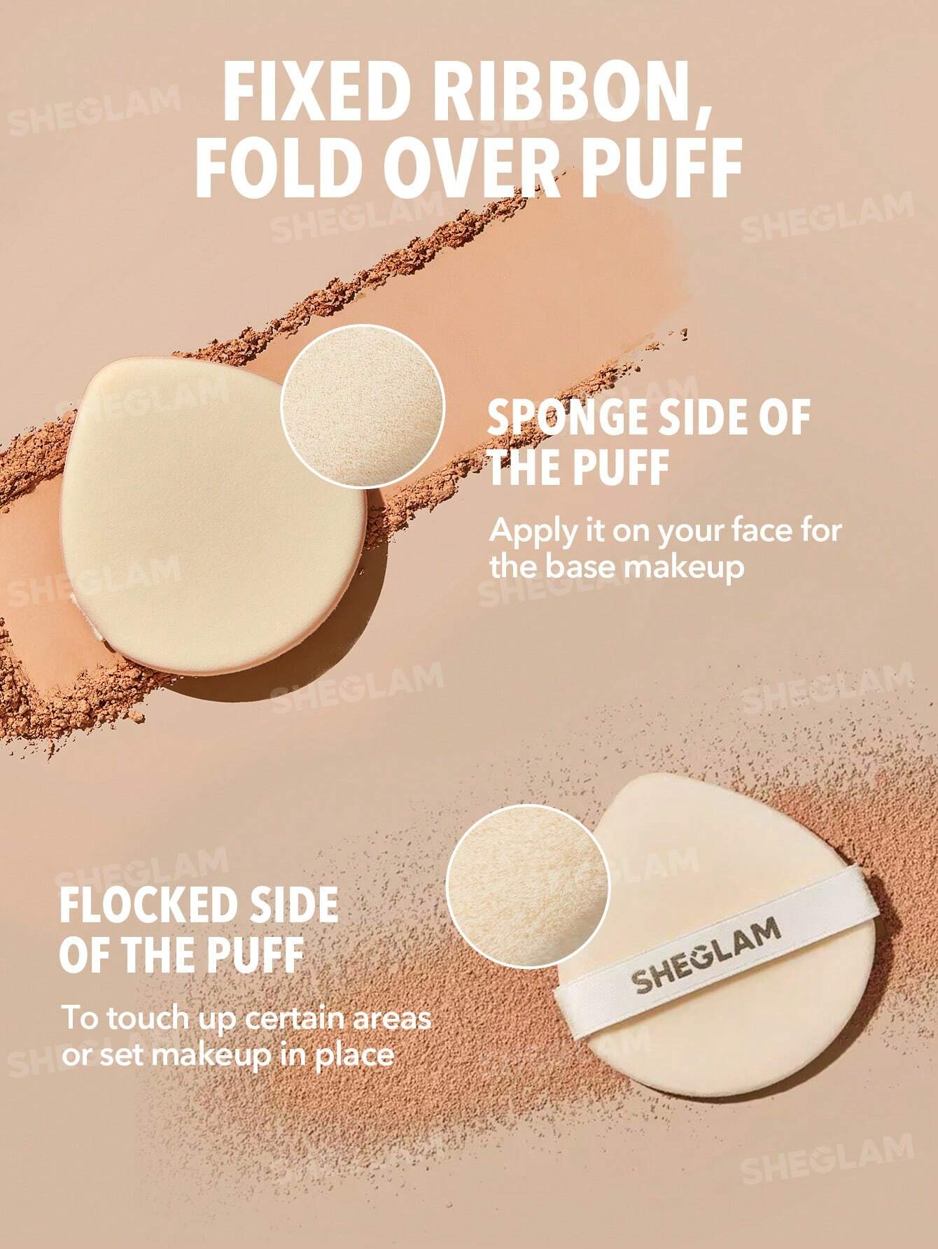 Sheglam,Powder Foundation,Foundation,High Coverage Powder,Makeupstashpk
