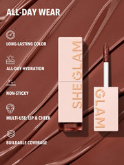 Sheglam Take A Hint Lip Tint Mocha Loca-Makeup Stash Pakistan
