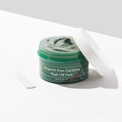 Axis Y - Mugwort Pore Clarifying Wash Off Pack 100ml - Makeup Stash Pakistan
