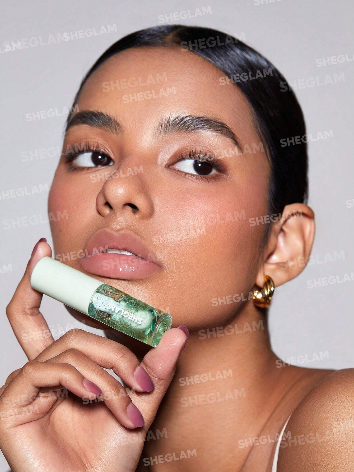 Sheglam,Hydrating,Lip Oil,Glossy Lips,Green Apple Envy,Makeupstashpk