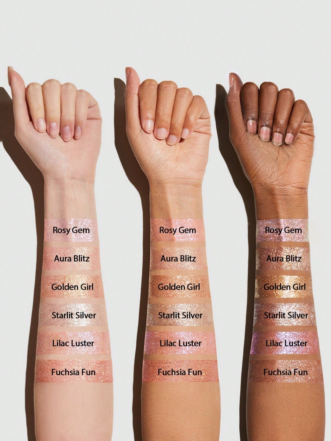 Shimmer Eyeshadow , Buildable Shimmer Stick , Long Lasting Glow , Jelly Texture , Highlighter Stick, Blush Stick , Makeupstashpk