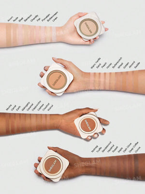 Sheglam,Powder Foundation,Foundation,High Coverage Powder,Makeupstashpk