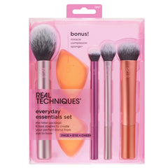 Real Techniques Everyday Essentials Brush Set - Makeup Stash Pakistan
