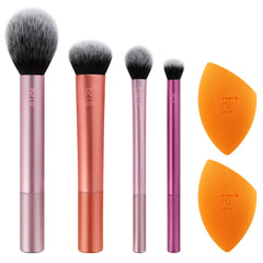 Real Techniques Everyday Essentials Brush Set - Makeup Stash Pakistan