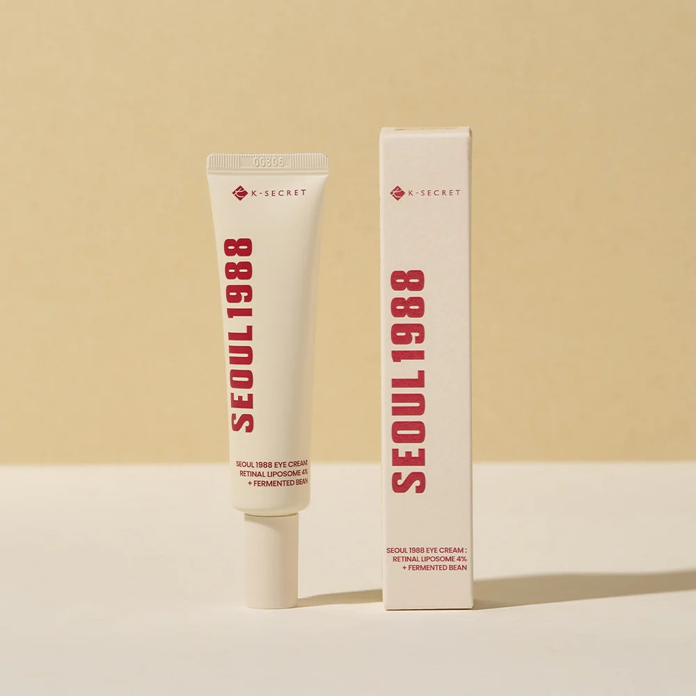 K-SECRET SEOUL 1988 Eye Cream : Retinal Liposome 4% + Fermented Bean-Makeup Stash Pakistan