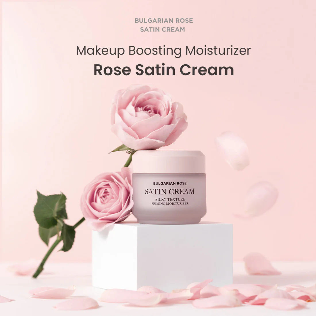 Heimish - Bulgarian Rose Satin Cream 50ml - Makeup Stash Pakistan