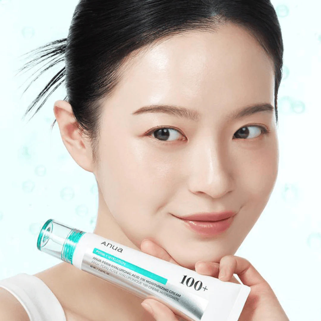 Anua - PDRN + Hyaluronic Acid 100 Moisturizing Cream 60ml-Makeup Stash Pakistan