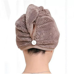 Hair Towel , Shower Head Towel , hair drying cap , Makeupstashpk