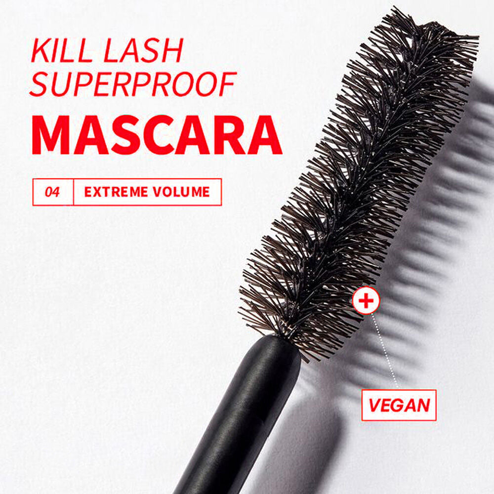 Clio - Kill Lash Superproof Mascara 04 Extreme Volume Black-Makeup Stash Pakistan