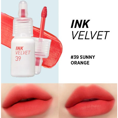 Sunny Orange lip tint, Korean lip tint, matte lip tint, long lasting lip tint, orange lipstick,velvet lip tint, Makeup Stash Pakistan