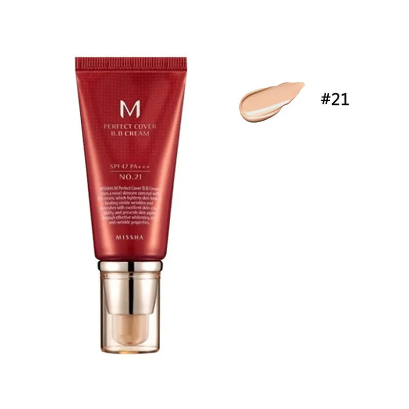Missha - M Perfect Cover BB Cream SPF 42 PA+++ 50ml Color - Makeup Stash Pakistan