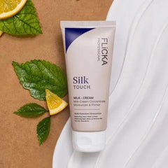 Flicka Silk Touch 3-in-1 Face Moisturizer, Makeup Primer & SPF Sunscreen | Lightweight Hydrating Sun Protection