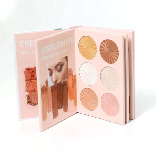 Mocallure Cosmetic Makeup 4in1 Book Palette - Makeup Stash Pakistan
