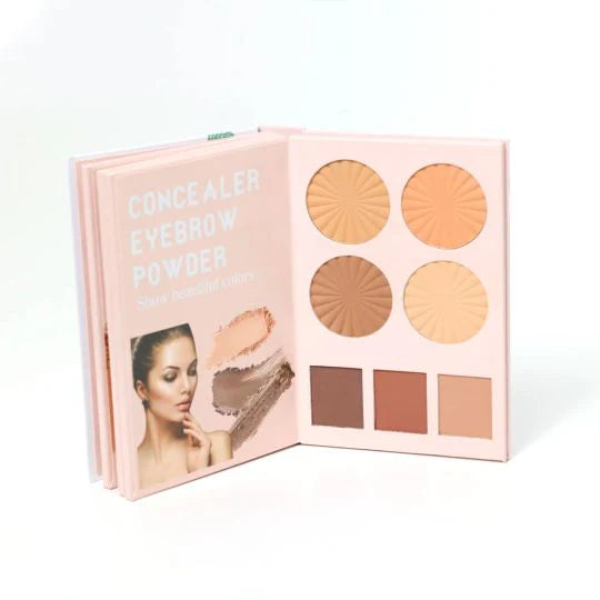 Mocallure Cosmetic Makeup 4in1 Book Palette - Makeup Stash Pakistan