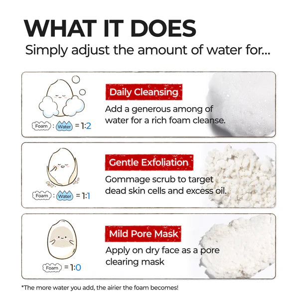 Numbuzin - No.3 Rice Enzyme Skin Softening Cleansing Foam 170ml - Makeup Stash Pakistan