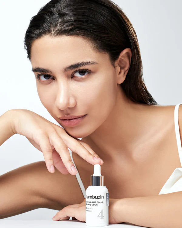 Numbuzin - No.4 Ceramide AHA Glazed Skin Prep Serum 30ml - Makeup Stash Pakistan
