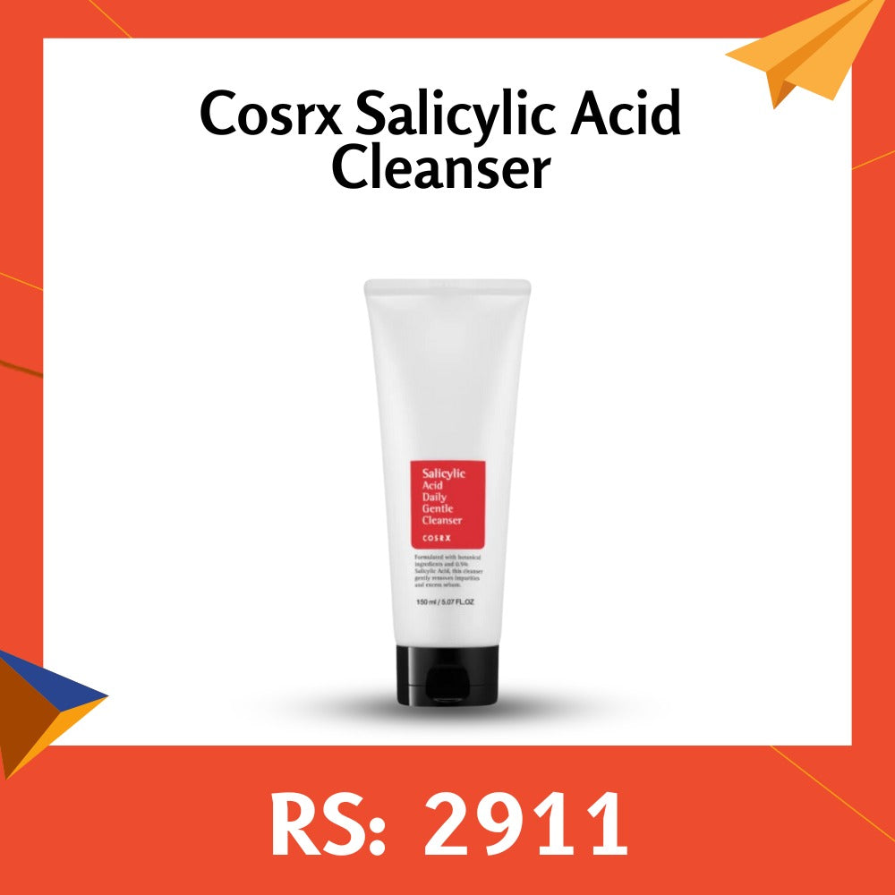 Cosrx Salicylic Acid Gentle Daily Cleanser 150ml- Makeup Stash Pakistan