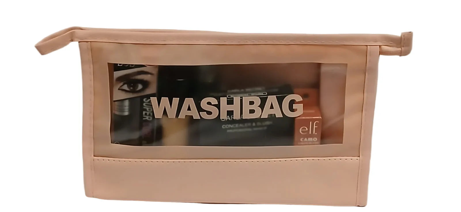 Cosmetic Bag, Clear Makeup Bag , Waterproof Toiletry Bag, Transparent Cosmetic Organizer, Travel Makeup Pouch, Travel Organizer, Zipper Cosmetic Bag, Carry on Tiletry Bag , Makeupstashpk