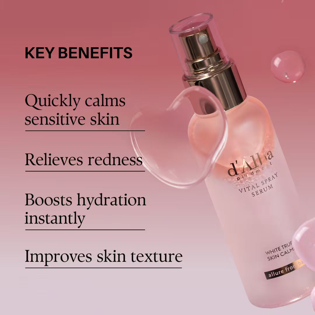 d’Alba,Spray Serum,Facial Mist,Hydrating,WhiteTruffleSerum,DailySkincare,KBeauty,Korean Skincare,Makeupstashpk