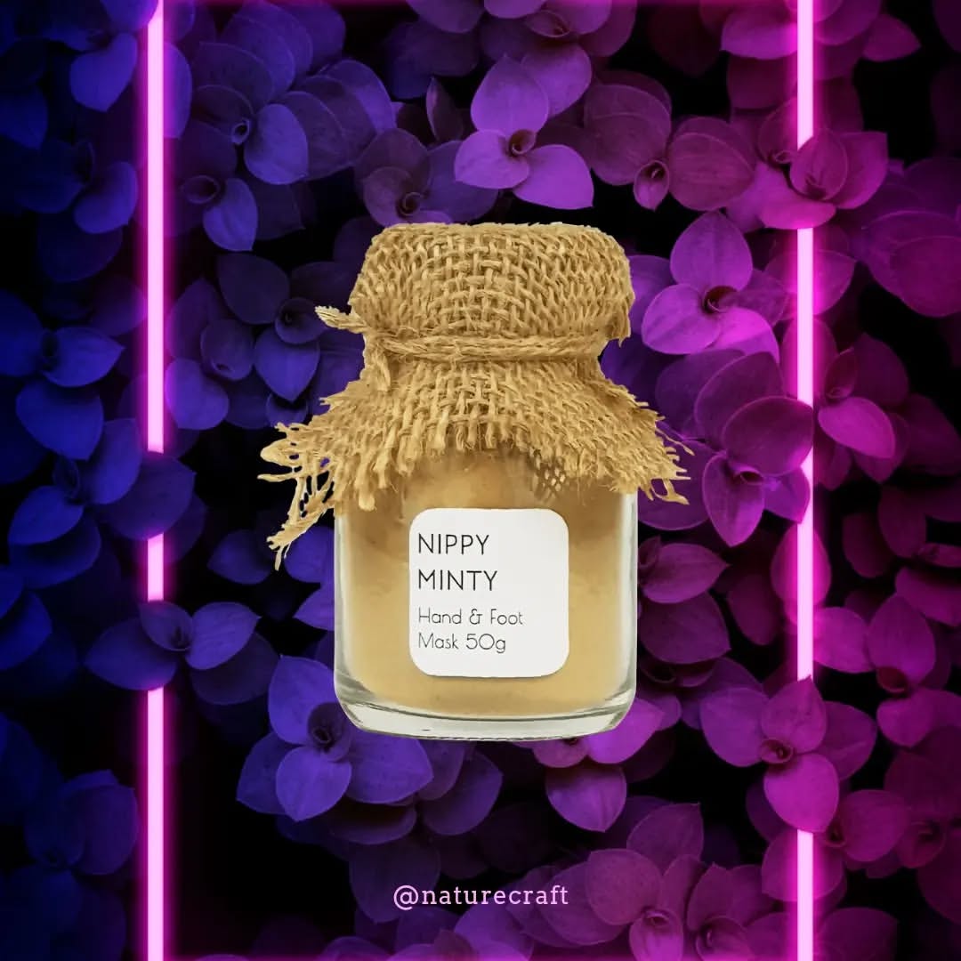 Nature Craft Nippy Minty Hand & Foot Mask – 50g