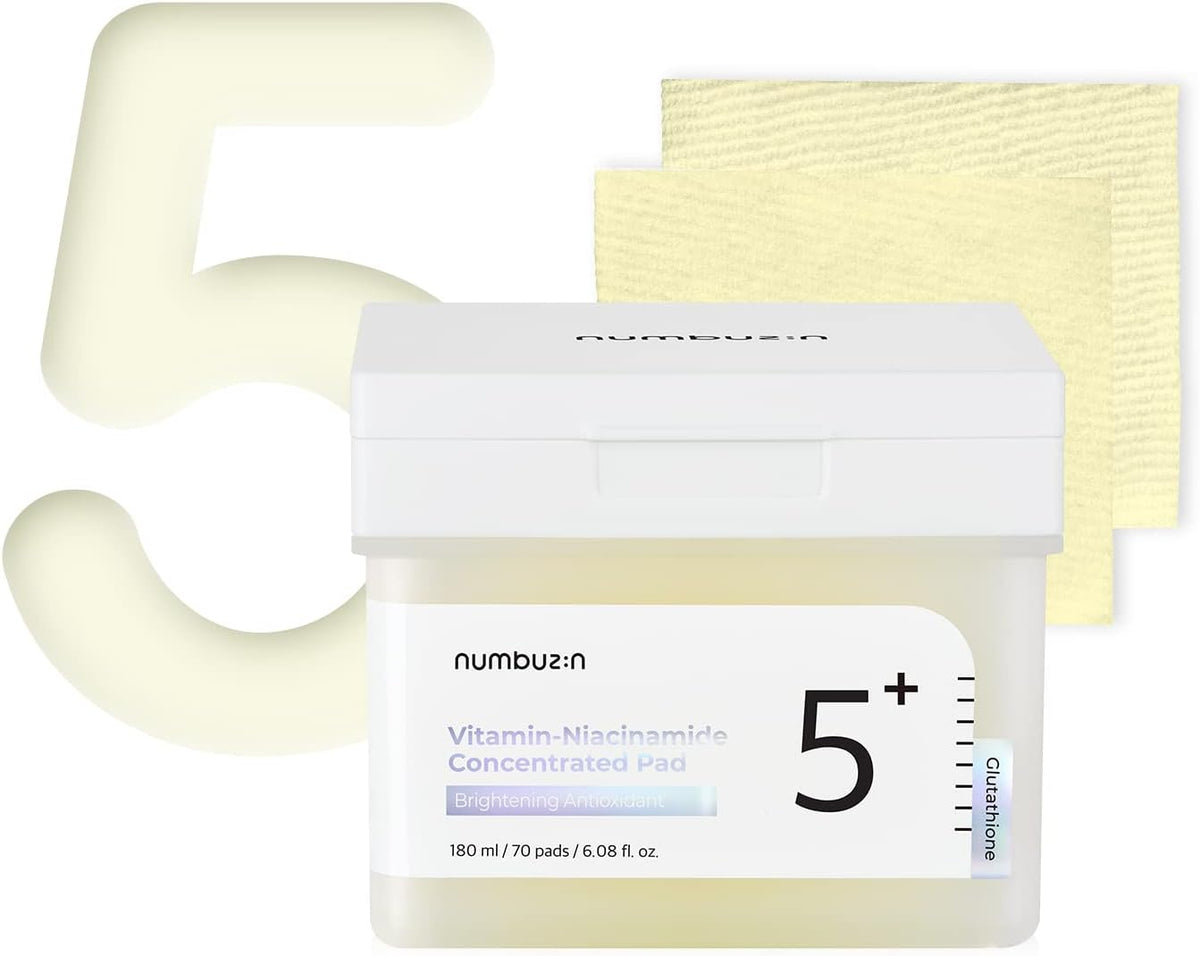 Numbuzin -Niacinamide Concentrated Toner Pads 70ea- 180ml - Makeup Stash Pakistan