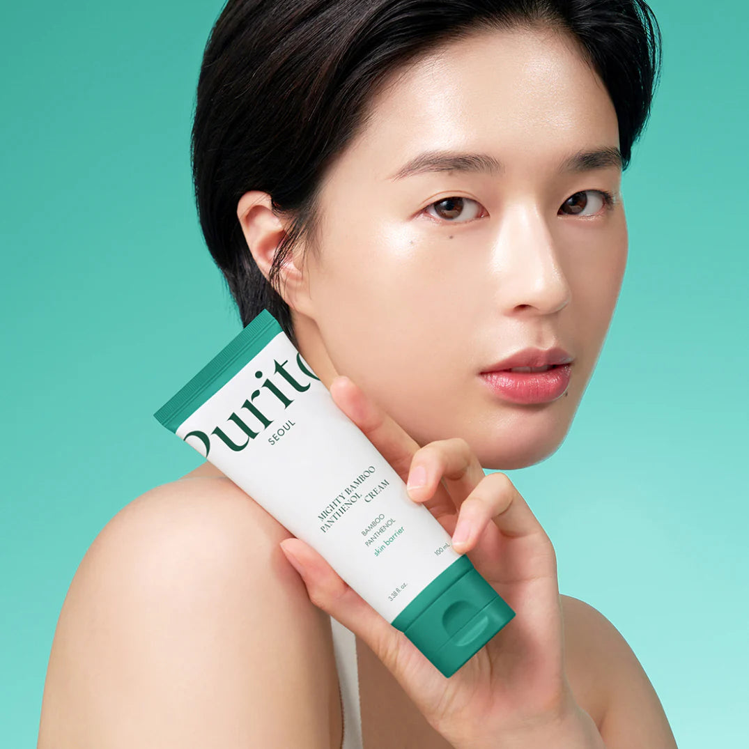 Purito - Mighty Bamboo Panthenol Cream 100ml-Makeup Stash Pakistan