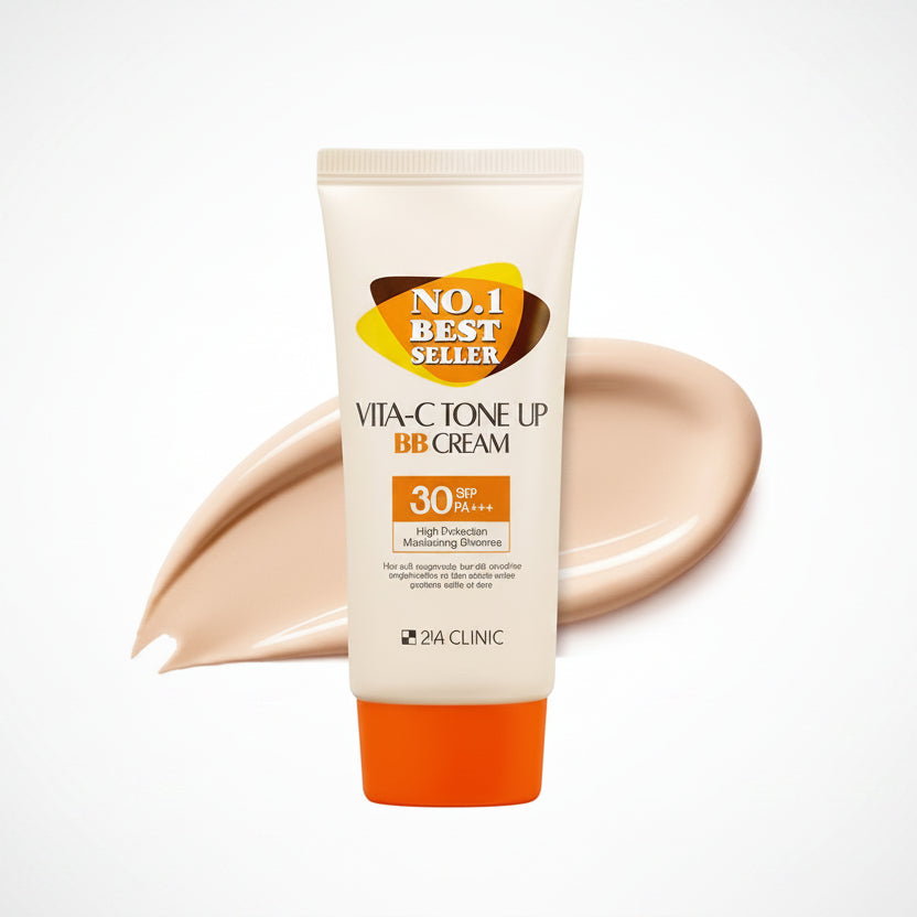 Tone Up BB Cream, Vitamin C BB Cream, Brightening BB Cream, Korean BB Cream, Light Coverage Foundation, Natural Glow Makeup, K Beauty Base, Daily BB Cream, Skin Tone Correcting Cream - Makeup Stash Pakistan