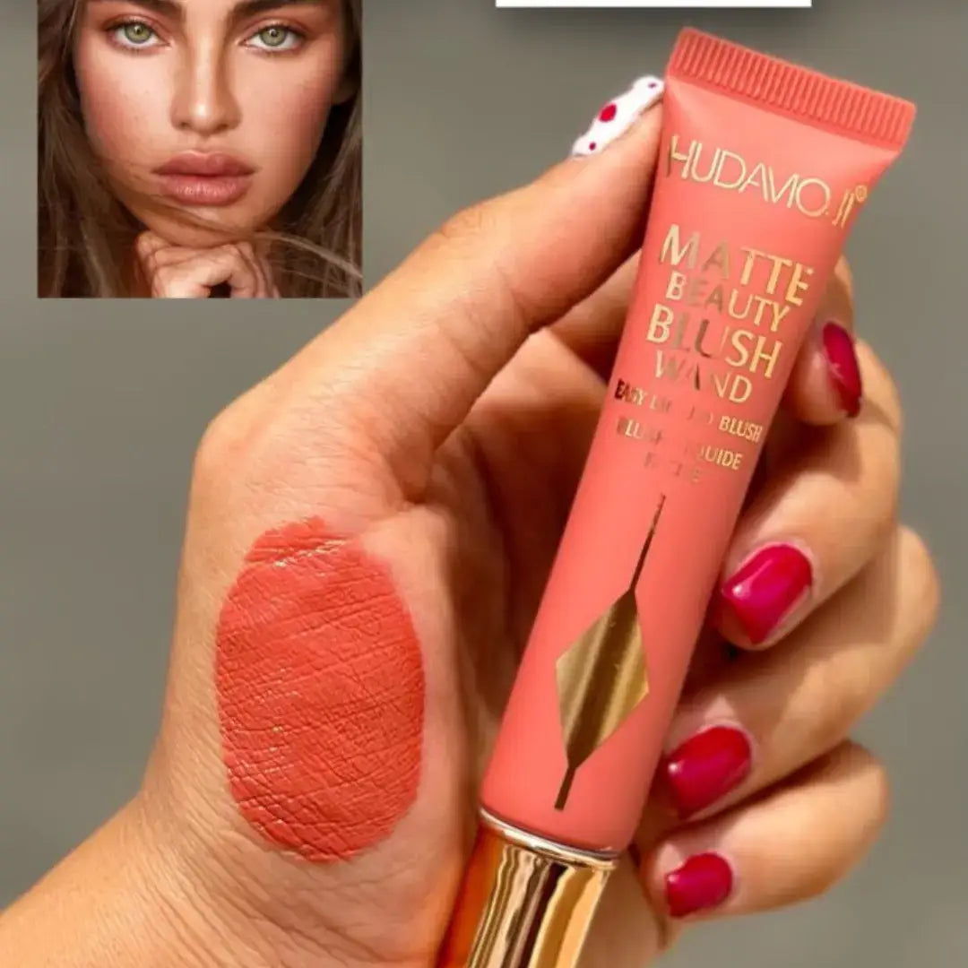 Hudamoji Matte Liquid  Blush no2 - Makeup Stash Pakistan