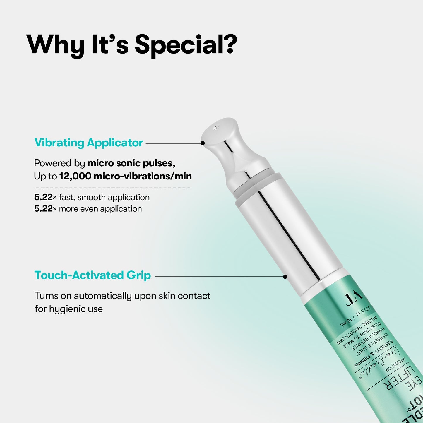 VT Eye Lifter, VT PDRN Eye Serum, Reedle Shot Eye Cream, Korean Eye Care, Firming Eye Serum, Brightening Eye Treatment, Under Eye Repair, Korean Skincare,Makeupstashpk