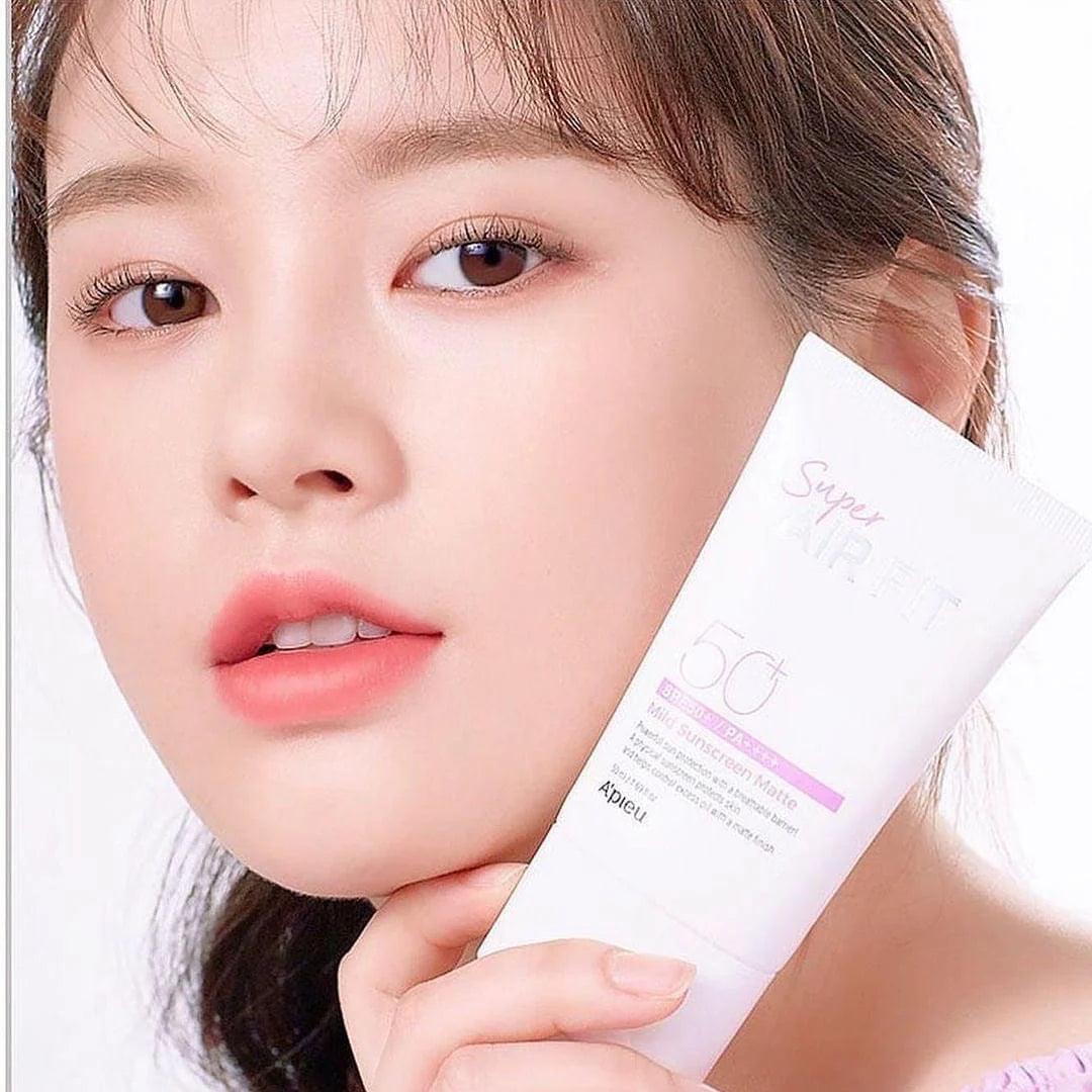 Apieu Super Air Fit Mild Sunscreen Matte Ex 50ml - Makeup Stash Pakistan