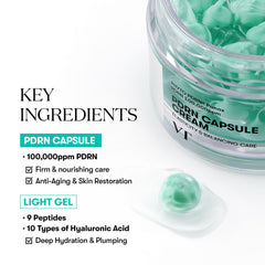 VT PDRN Capsule Cream, VT Cream, Korean Face Cream, PDRN Cream, VT Cosmetics, Korean Skincare, Hydrating Face Cream, Firming Cream, Anti Aging Moisturizer,Makeupstashpk