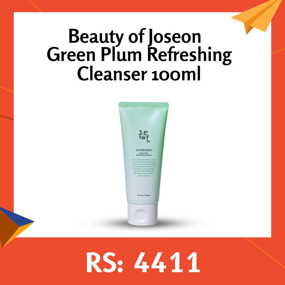 Beauty of Joseon Green Plum Refreshing Cleanser 100ml-Makeup Stash pakistan 