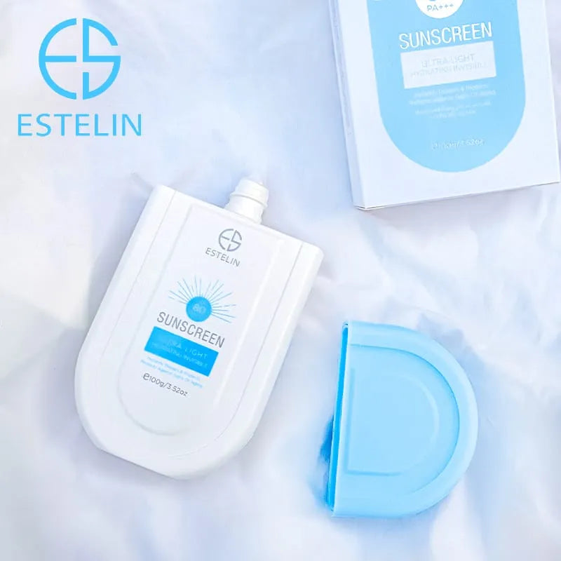 Estelin, Estelin Sunscreen, Estelin SPF80, Estelin SPF 80, Estelin PA+++++, SPF80 Sunscreen, SPF 80 Sunscreen, PA+++++ Sunscreen, PA++++ Sunscreen, Ultra Light Sunscreen, Ultra Lightweight Sunscreen, Lightweight Sunscreen, High SPF Sunscreen, Face Sunscreen, Facial Sunscreen, Sunscreen for Face, Daily Sunscreen, UV Protection - Makeupstashpk