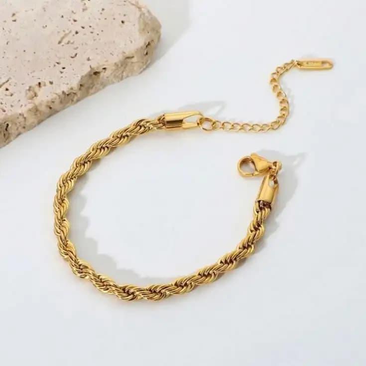 Rope ,Chain, Bracelet ,Classic Chain Unisex ,Jewelry, Makeup Stash Pakistan