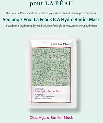 Cica Hydra Barrier Mask, Soothing Care, Revitalizing, Purifying, Hydrating, Anti-aging With No Harsh Chemicals for Sensitive, Irritated Skin - Makeup Stash Pakistan