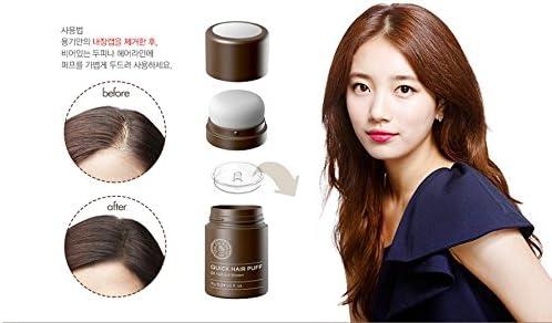The Face Shop - Quick Hair Puff 01 Natural Brown 7g - Makeup Stash Pakistan