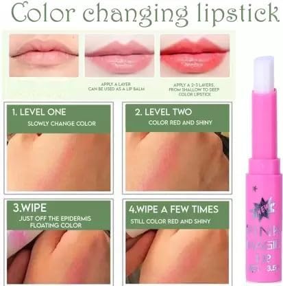 Strawberry Lip Balm  , Color lip , Soft , Hydrating , Moisturizing, natural pink tint , Makeupstashpk