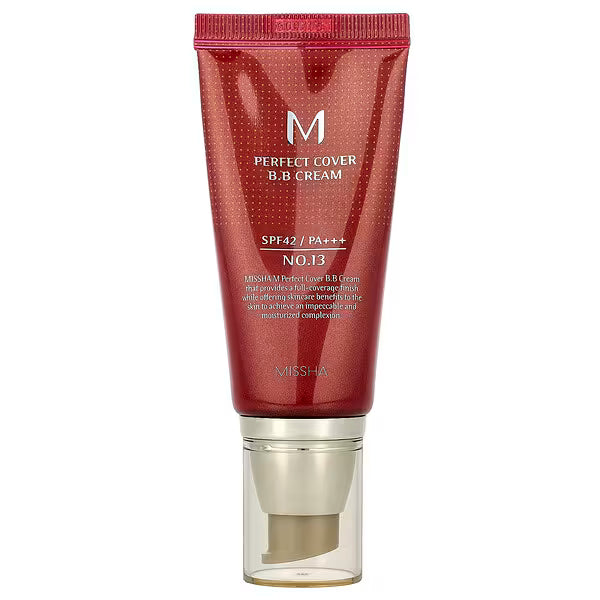 Missha - M Perfect Cover BB Cream SPF 42 PA+++ 50ml Color - Makeup Stash Pakistan