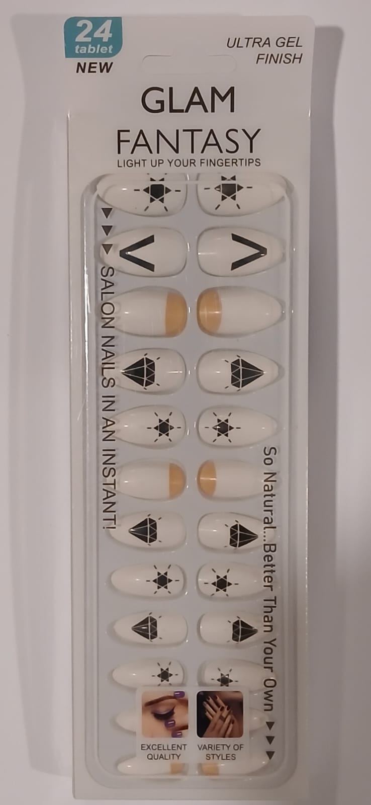 Glam Fantasy Light Up Your Fingertips Nails - Makeup Stash Pakistan