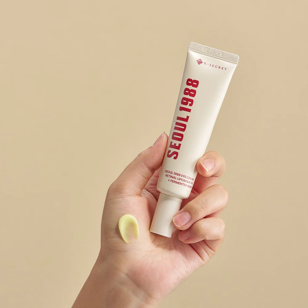 K-SECRET SEOUL 1988 Eye Cream : Retinal Liposome 4% + Fermented Bean-Makeup Stash Pakistan