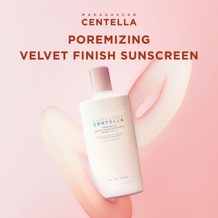 Skin1004 - Madagascar Centella Poremizing Velvet Finish Sunscreen SPF 50+ PA++++ 50ml